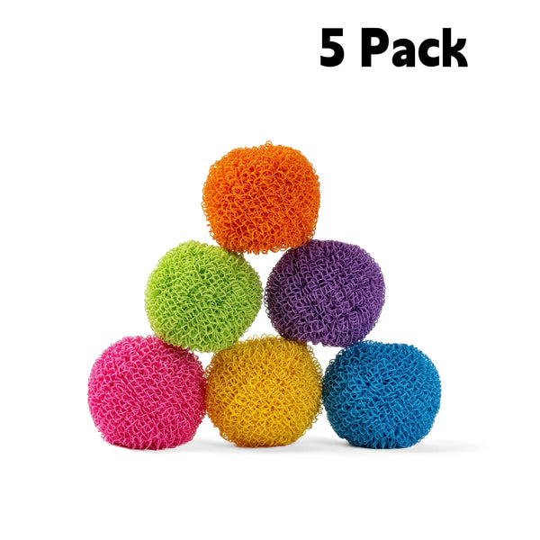 Colorful Kitchen Scrub Balls (5 PACK)